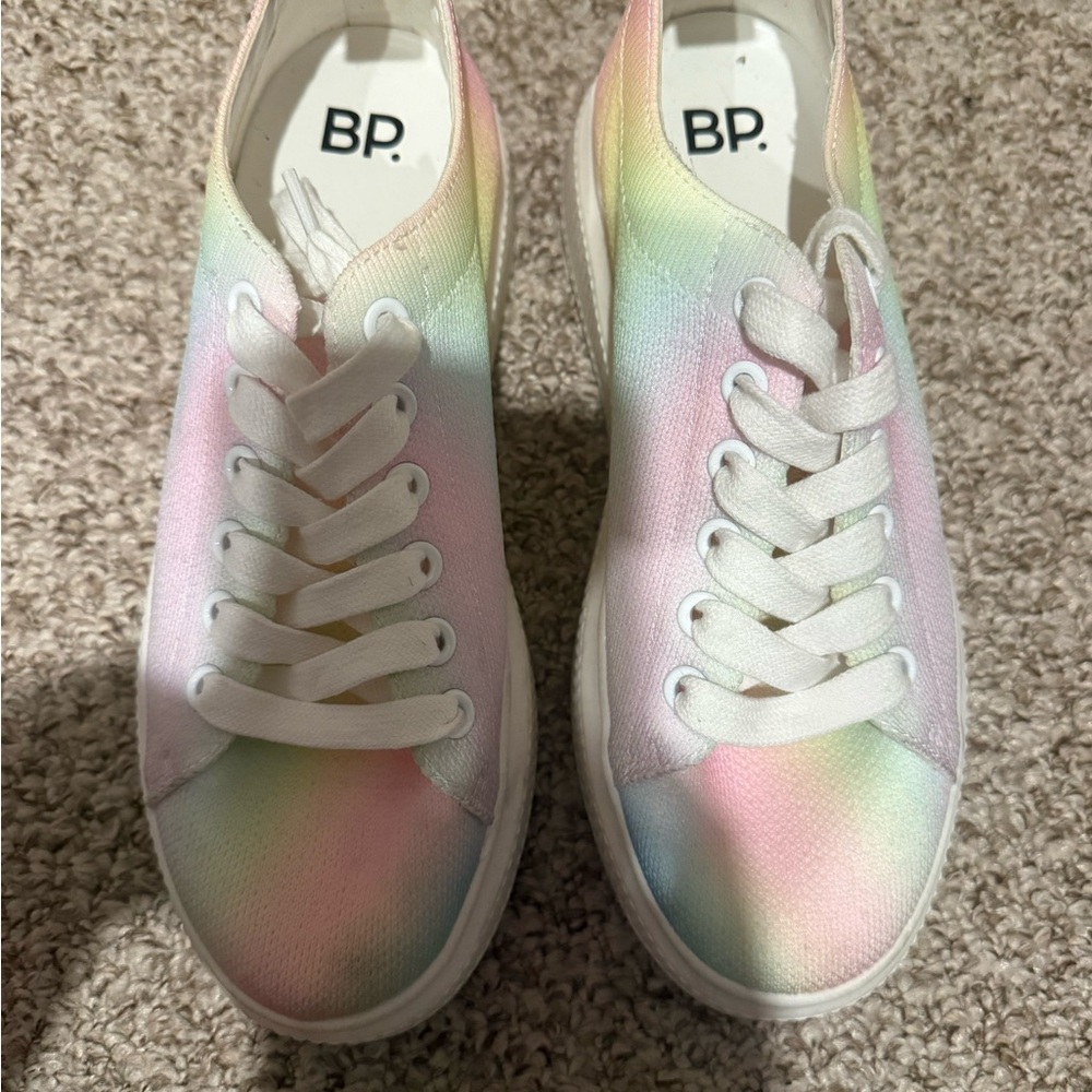 BP Cream Canvas Sneakers